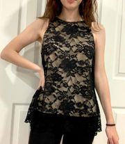Rue21 Floral Lace Sleeveless Blouse