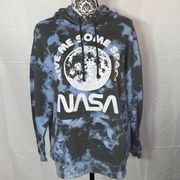 NASA “Give Me Some Space” Tie Dye Hoodie Women’s Size Large