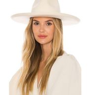 NWOT LACK OF COLOR The Melodic Fedora in Ivory Unisex Sz Small (55CM)