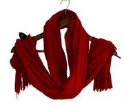 V. Fraas red acrylic, scarf