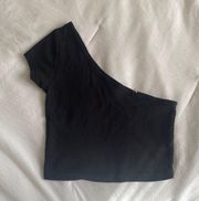 PacSun Black One Shoulder Top