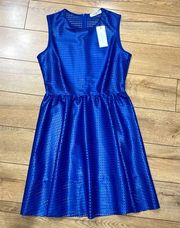 Sandro Paris Rollanda Ocean Blue Short Dress