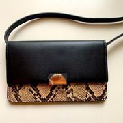 A New Day Snakeskin Small Crossbody Clutch