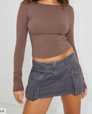 Tia Cargo Mini Skirt