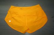 Orange  Run Speed Shorts