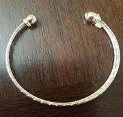 Gold Tone & Silver Tone Cuff Bracelet