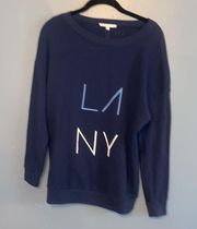 NWT Rebecca Minkoff LA NY Crewneck Sweatshirt  