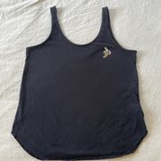 BLACK Vans banana tank top