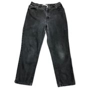 Tommy Hilfiger Vintage Black Washed Ultra High Rise Mom Jeans