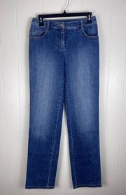 St. John Straight Leg Jeans Size 2