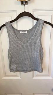 Ribbed Crop Tank