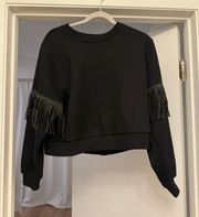 Boutique Fringe Sweater