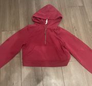 Scuba Oversized Half-Zip Hoodie