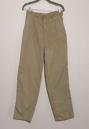 L.L Bean || Vintage 70s Khaki Two Tone High Waist Pants