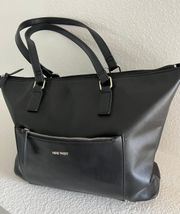 Leather Shoulder Tote Bag