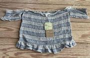 Salty lemon top size medium NWT