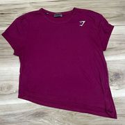 Gymshark  Asymmetrical Tee Women’s Small