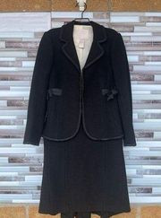 Rebecca Taylor tweed jacket and skirt set size 4