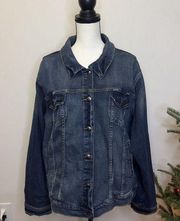 Torrid Blue Jean Denim Jacket Blue Size 3