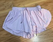 Purple Flowy Shorts