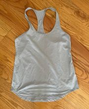 Gray Razor Back Tank