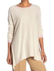 Cloth By Design Oversized Tie Sweater Cream S