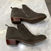 Diba | Layla Suede Bootie in Taupe Size 8