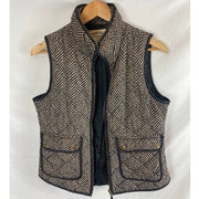 Cambridge Dry Goods Patterend Quilted Vest Size Small