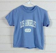 Brandy Melville  John Galt Blue Los Angeles Tee one size