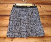 Rebecca Taylor Tweed Flounce Skirt