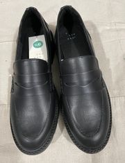 Black Patent Leather Loafers