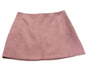 Astr the label pink/mauve corduroy style mini