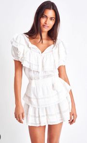 Liv Cotton Ruffled Dress