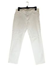 DL1961 Florence, Instasculpt Cropped Jeans, Size 29, White