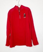 Disney  Parks Disneyland Christmas Mickey Fleece Pullover size large