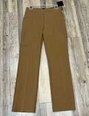 NWT jules and leopold pants camel brown pants size Large pull on