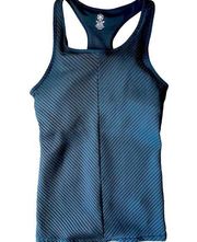 Gaiam Ribbed Sports Tank with Built-in Bra Size Medium