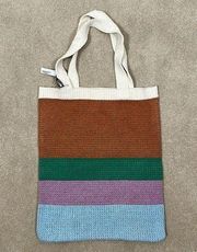 Coco + Carmen Multicolor Stripe Color Block Shoulder Bag