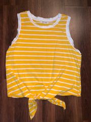 Yellow Striped Tank