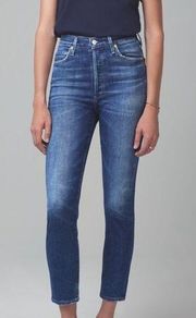 Olivia High Rise Slim Ankle Size 28