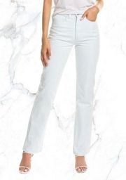 NWT WeWoreWhat Bleached High Rise Kick Flare Jeans Size 24