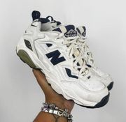 New Balance Vintage Y2K White Dad Shoes Women’s Size 7 Early 2000s