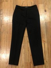 Alberto Makali Black Straight Leg Ankle Pants in Size 2