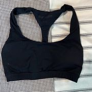 Black sports bra