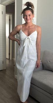 White Midi Sun Dress