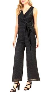 Alya Black Lace Jumpsuit