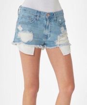 Kyle Distressed Boyfriend Shorts