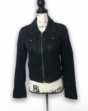 Levi's Black Leather Jacket