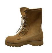 Belleville Womens Boots Size 5.5W Combat Gore-Tex Tan Vibram Sole Lace Up