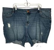 Lane Bryant Distressed Denim Shorts